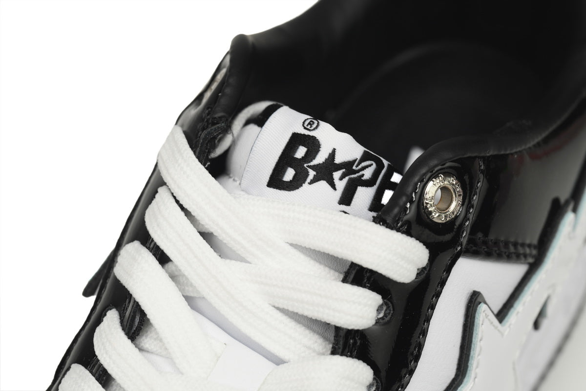 Bapesta Low Black & White