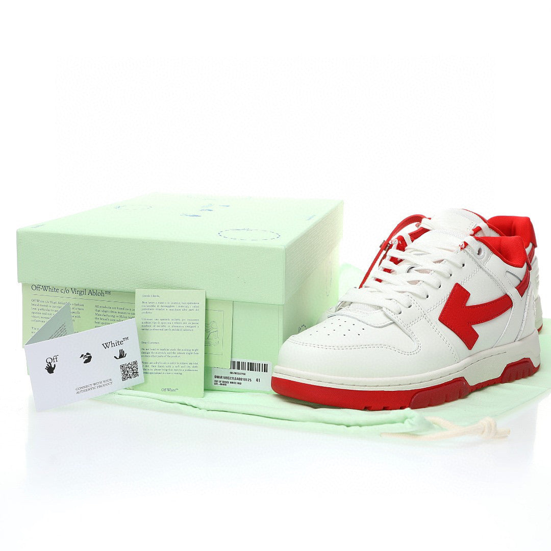 Off White Out Of Office Red Arrow