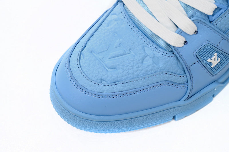 LV Trainer Blue Embossing