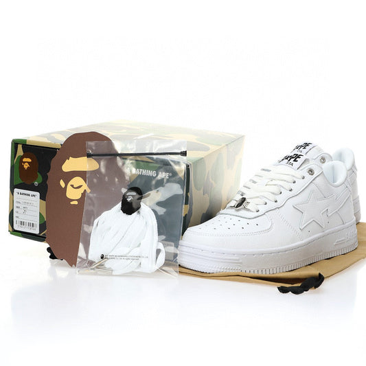Bapesta Triple White