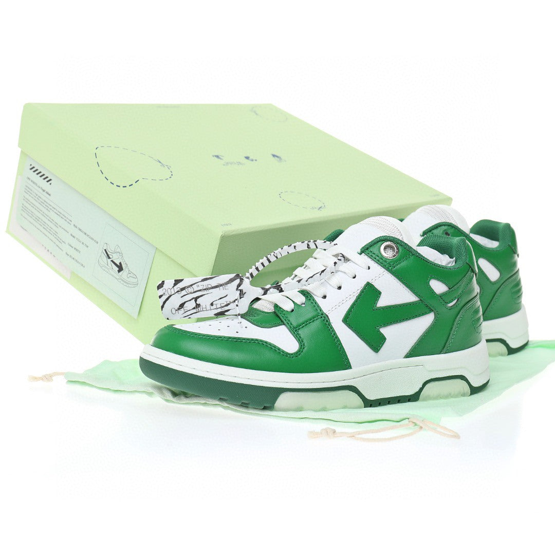 Off White Out Of Office Green