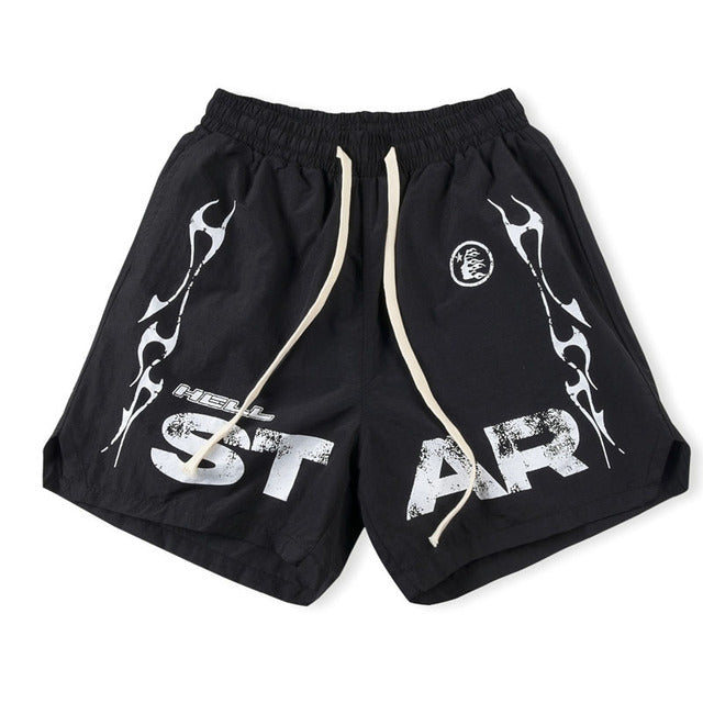Hellstar Black Shorts