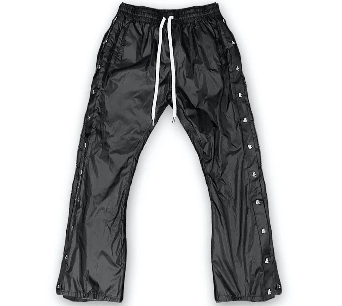 Hellstar Waxed Black Nylony Pants