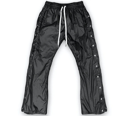 Hellstar Waxed Black Nylony Pants