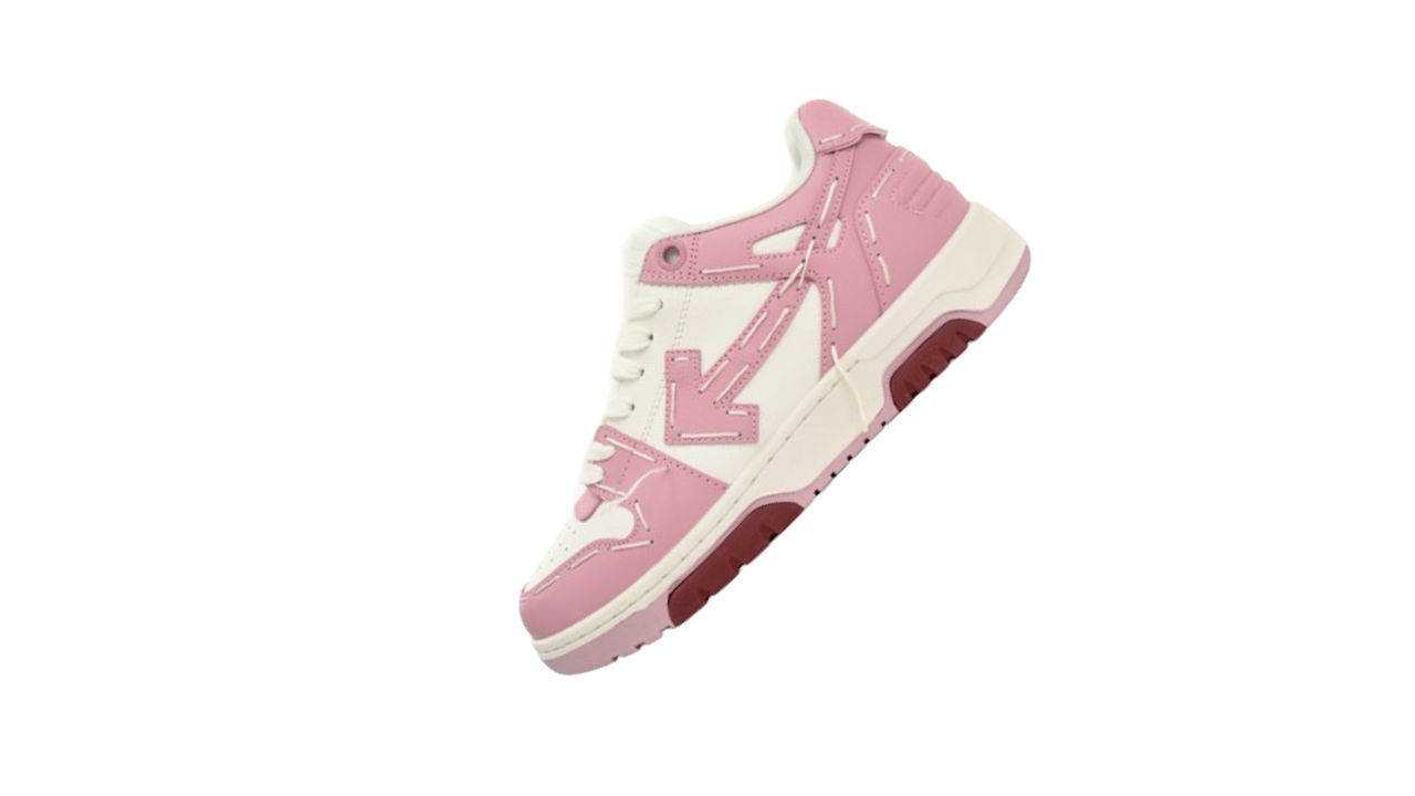 Off White Out Of Office Pink & White