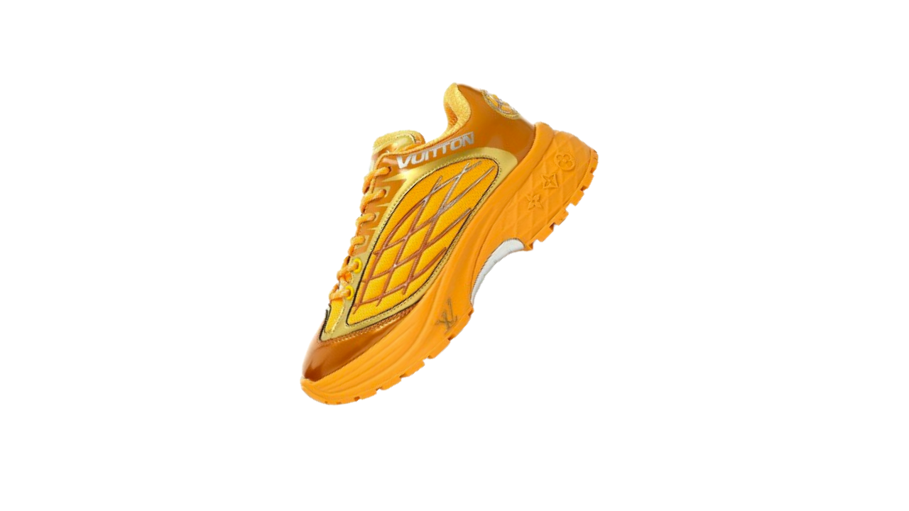 LV Discovery Lace Up Orange