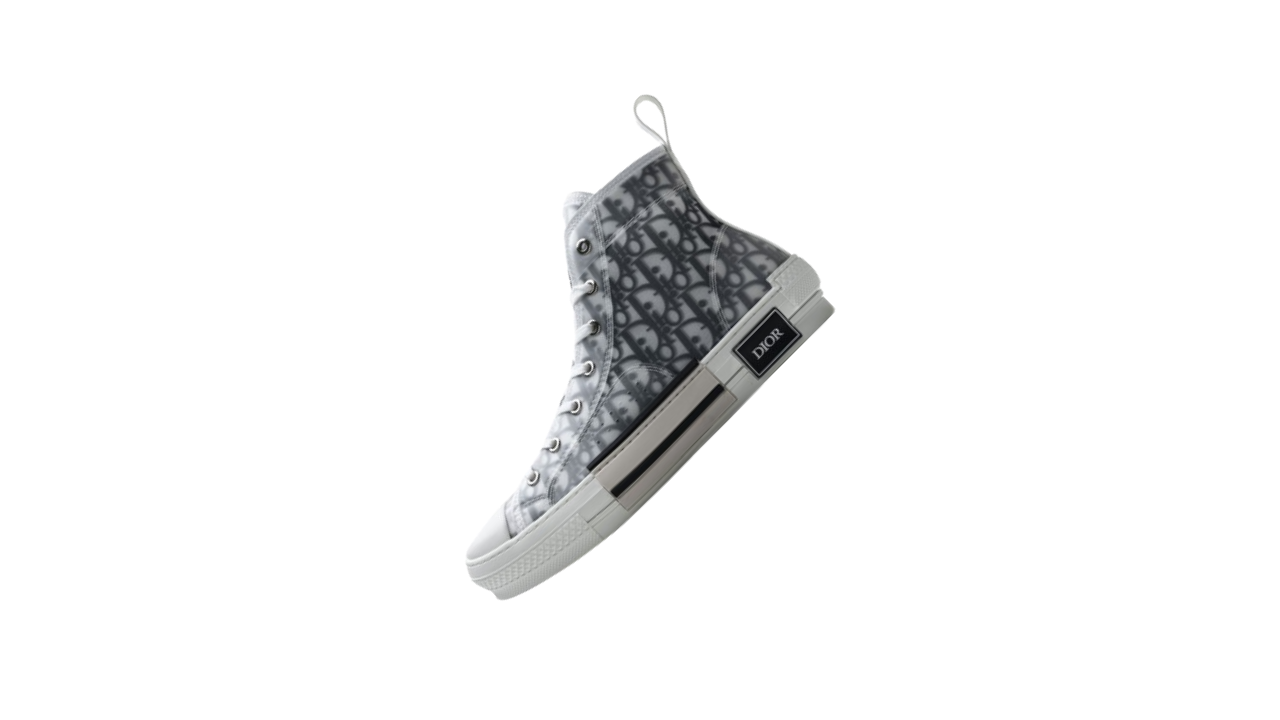 DR High Top Noir White