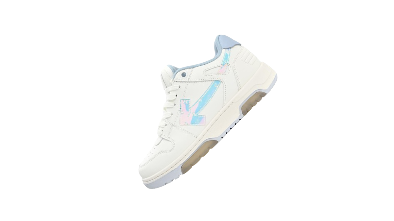Off White Out Of Office Blue White Blue Discoloration