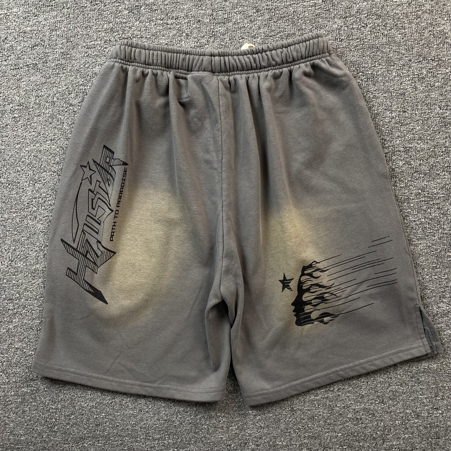 Hellstar Studios Pink Flames Shorts