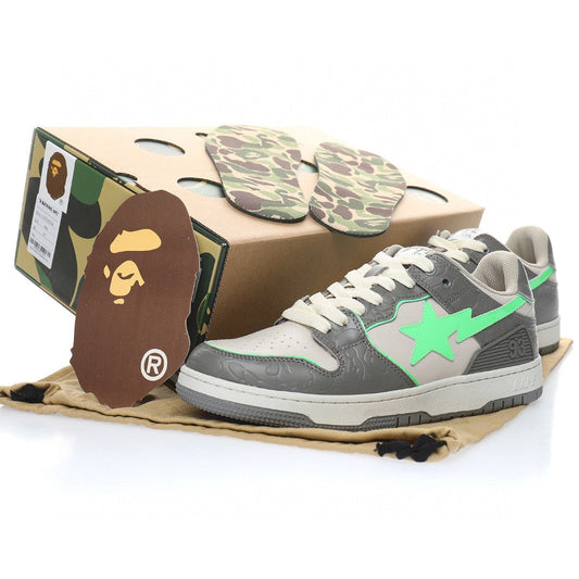 Bapesta Sk8 Sta Grey Green
