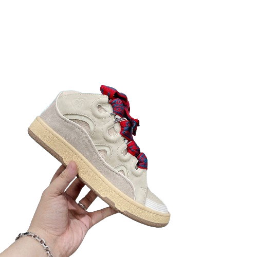 Lanvin Curb Red & Blue
