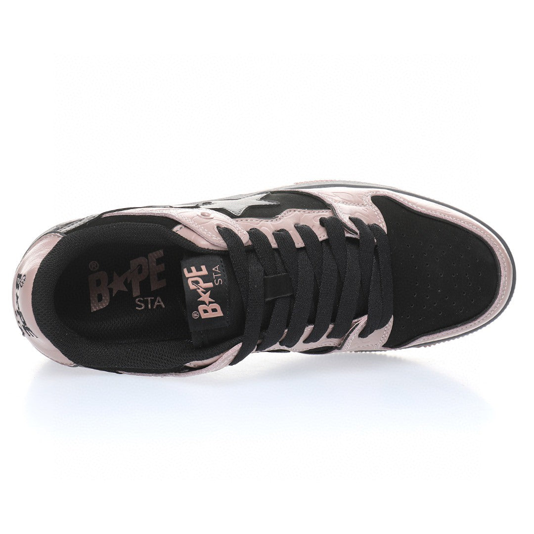 Bapesta Sk8 Sta Pink Black