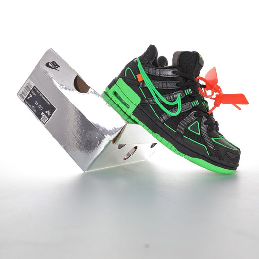 Rubber Dunk Off White Green Strikew