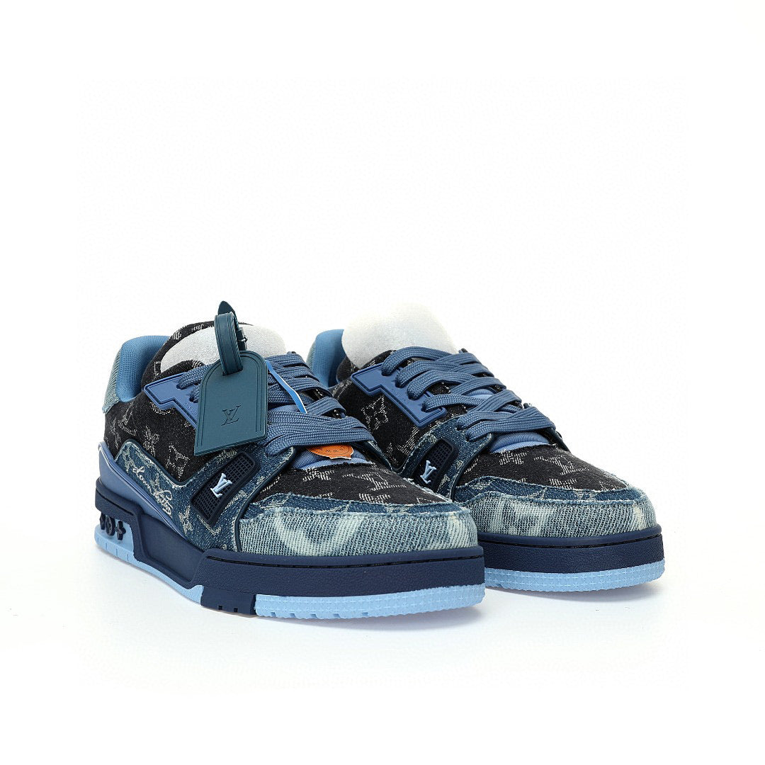LV Trainer Dark Blue Monogram