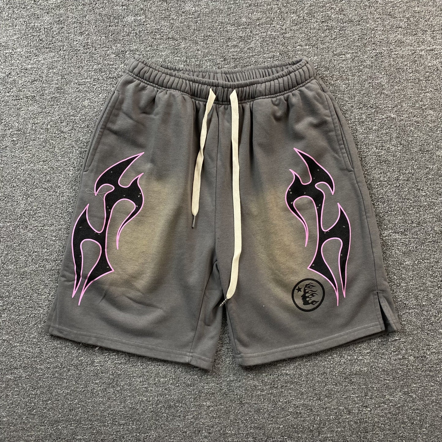 Hellstar Studios Pink Flames Shorts