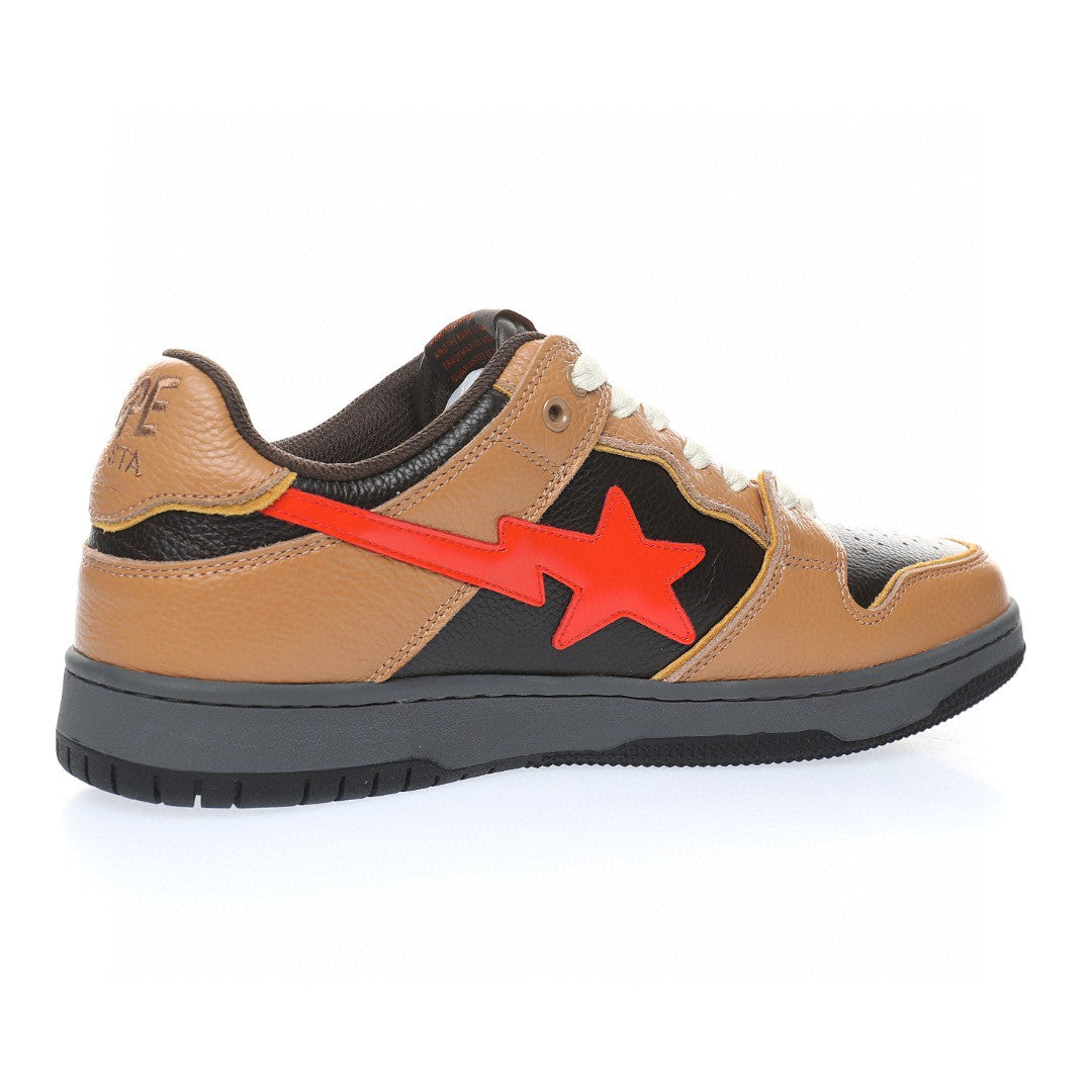 Bapesta Sk8 Sta Orange Camo