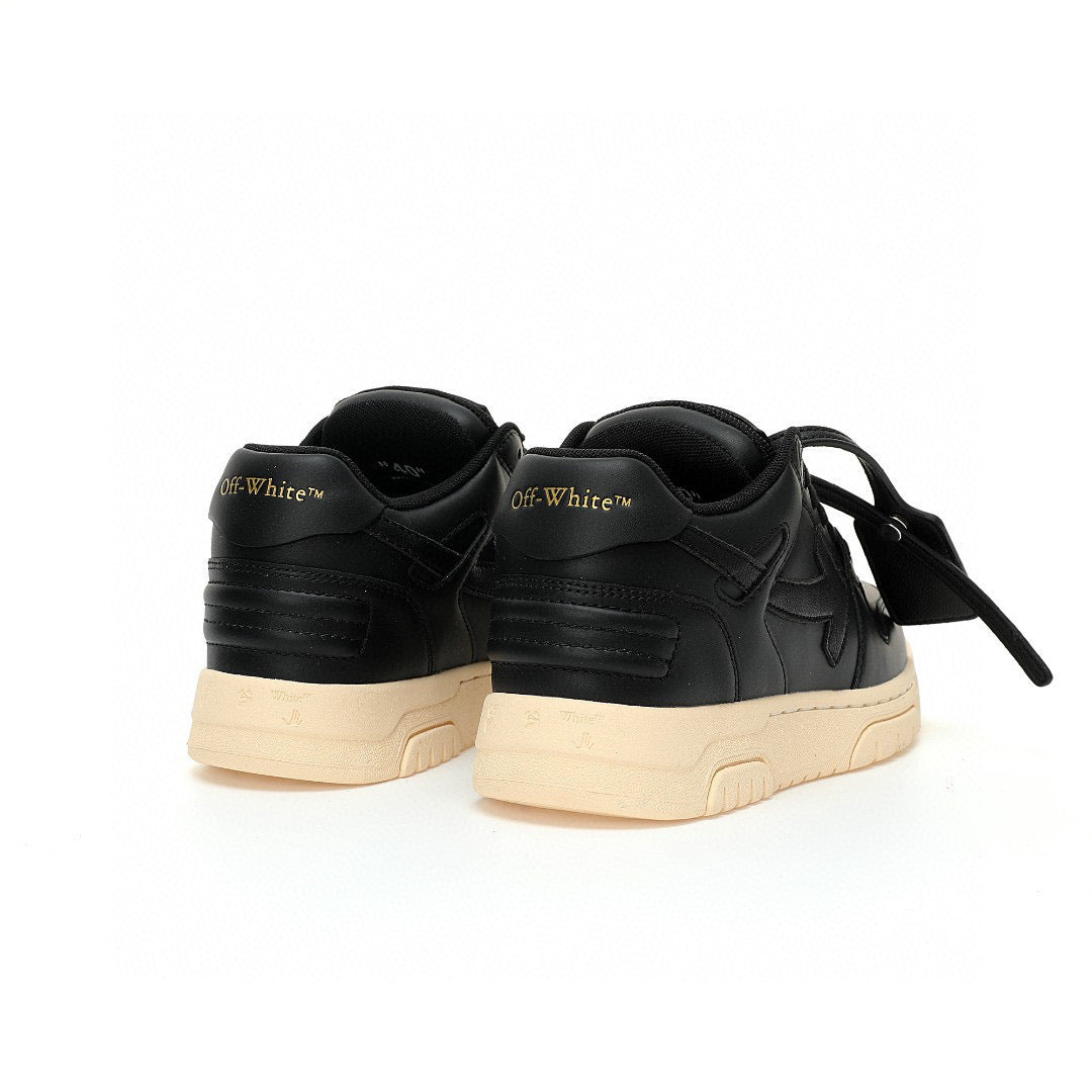 Off White Out Of Office Black Cream Sole