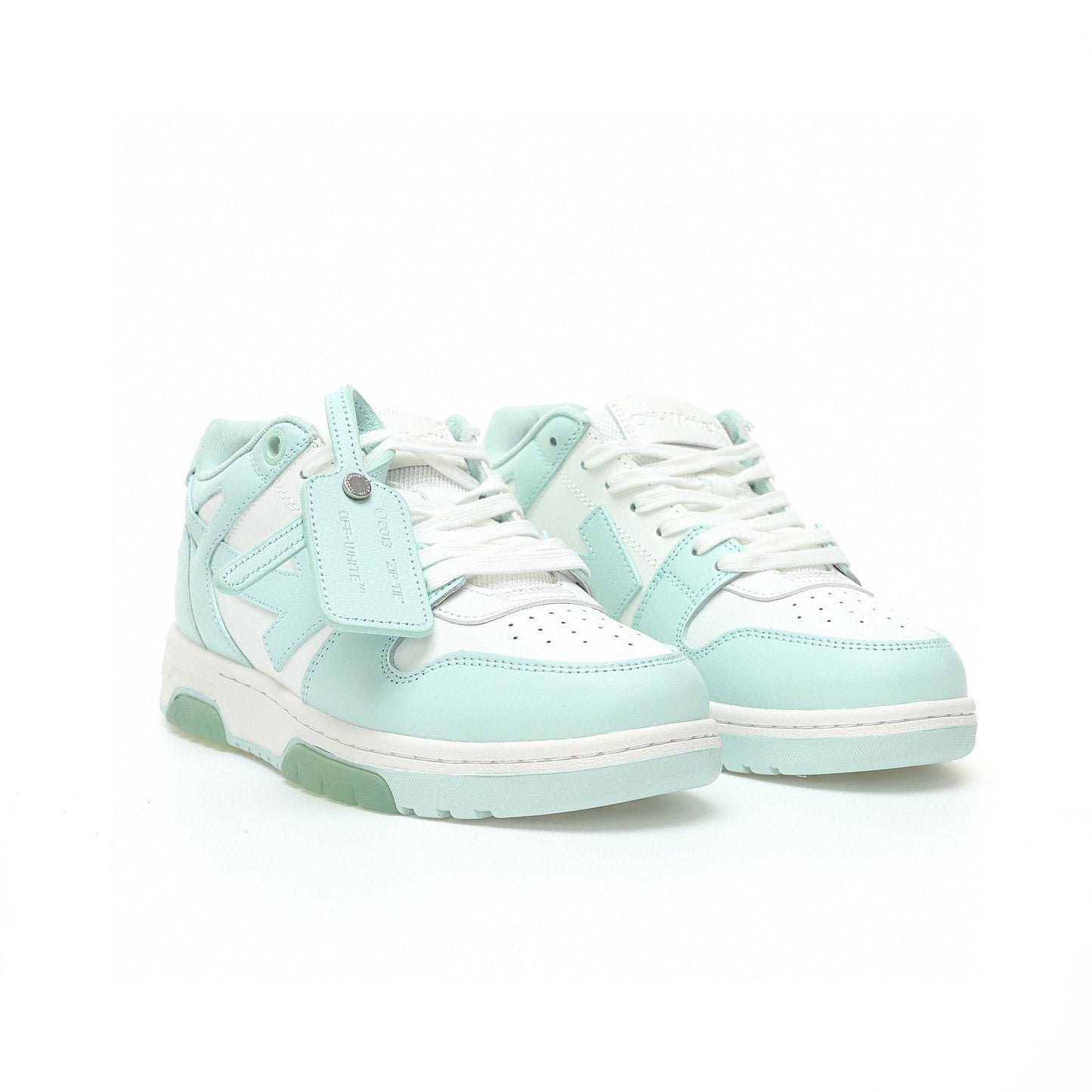 Off White Out Of Office Aqua Blue