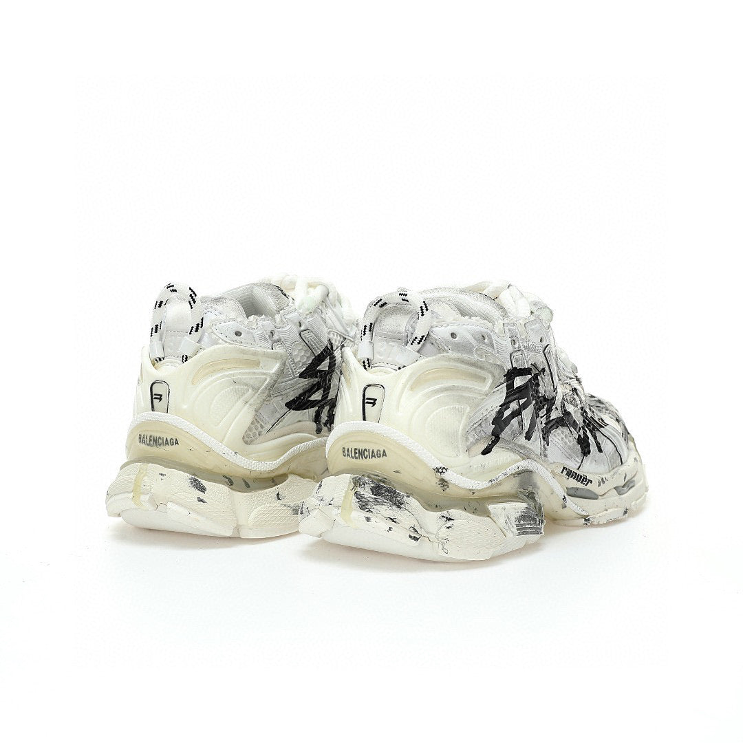 BB Runners "BB" White