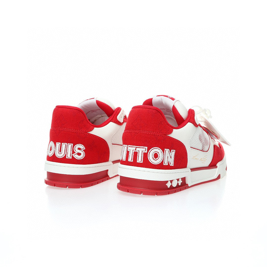 LV Red White Logo