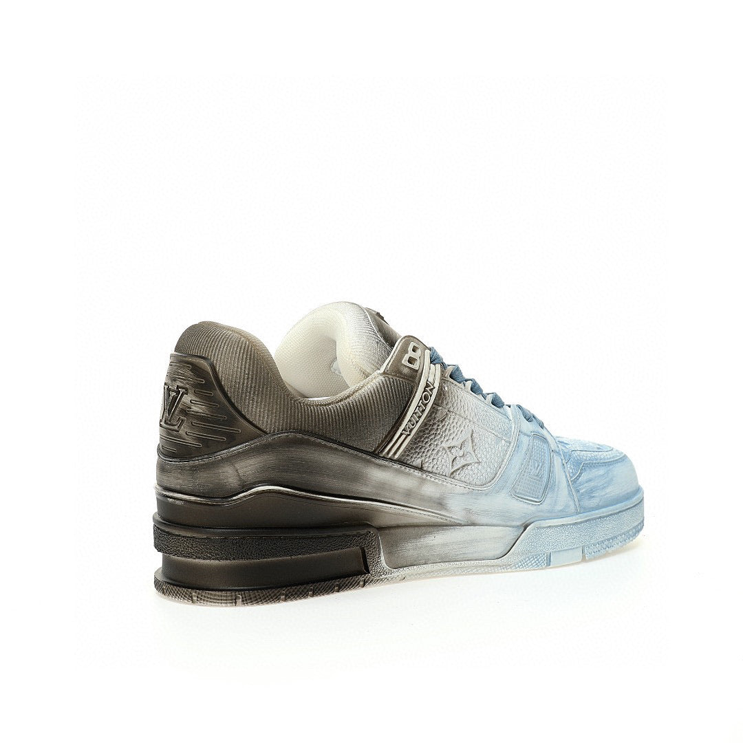 LV Trainer Baby Blue Black
