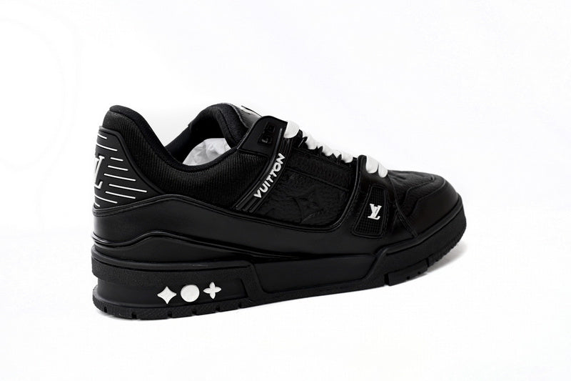 LV Trainer Black Embossed