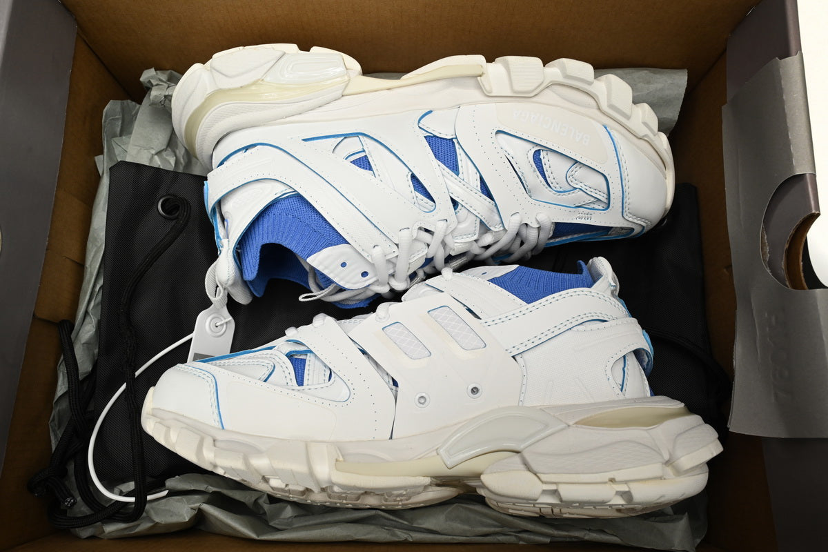 Balenciaga Track Rice Grey White Blue
