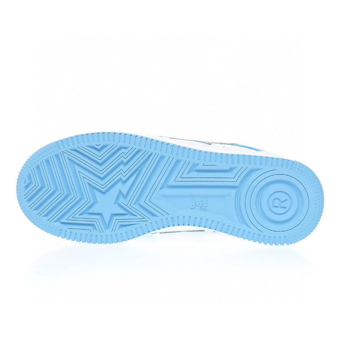 Bapesta Patent Leather Baby Blue