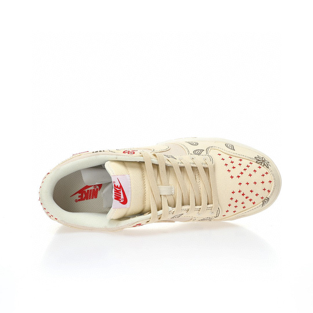 Dunk Low Light Orewood Brown Sashiko