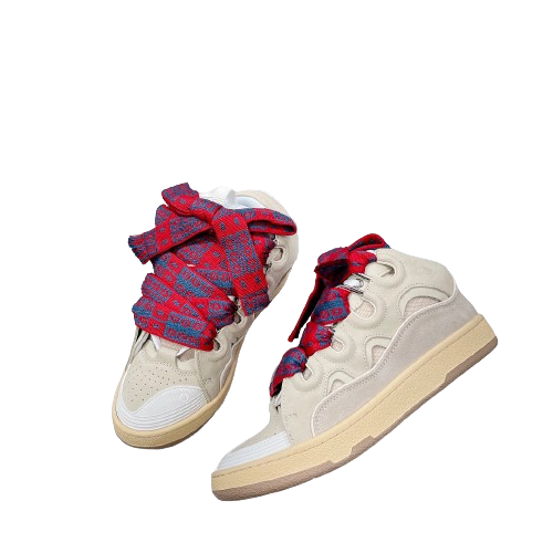 Lanvin Curb Red & Blue