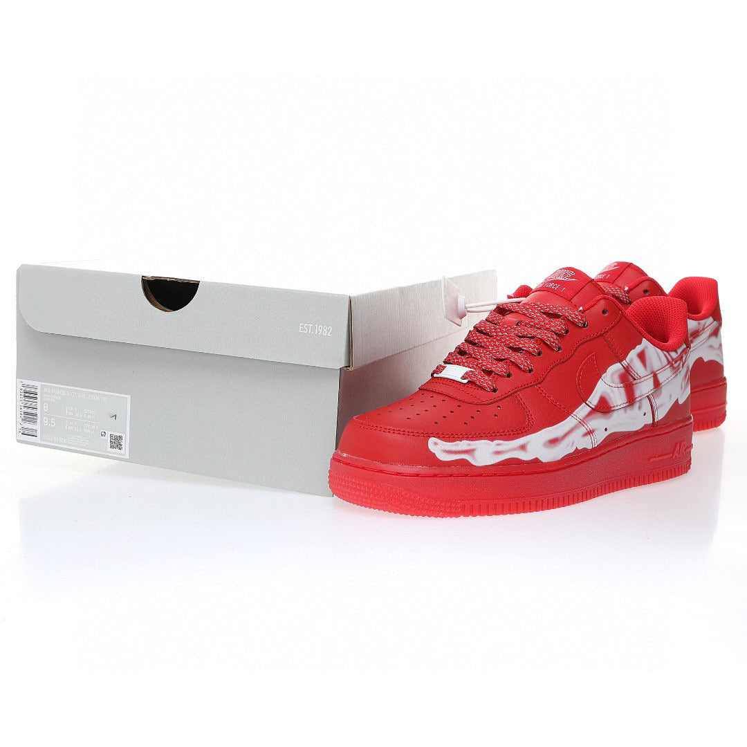 Af 1 Skeleton Red