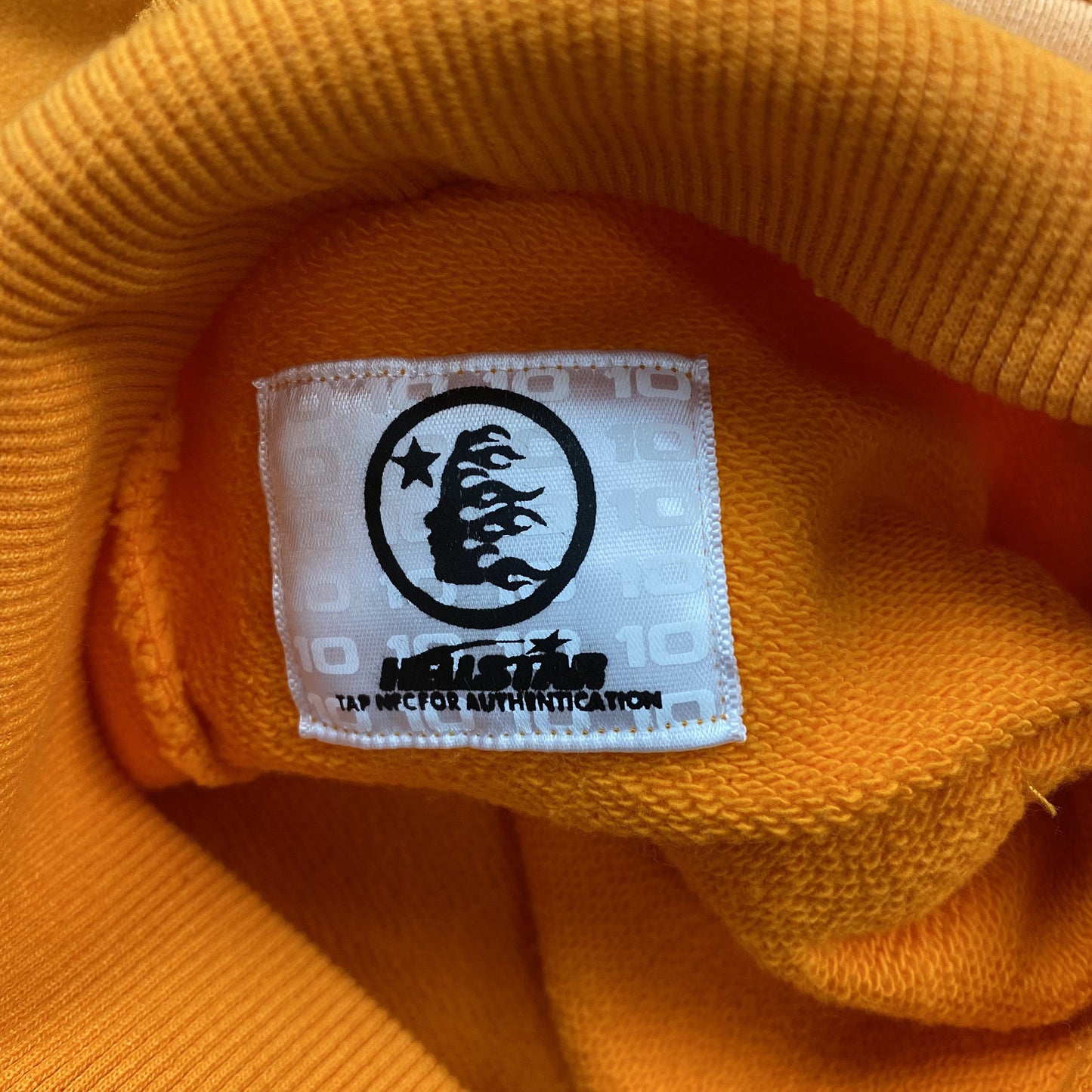 Hellstar Studios Orange Washed Hoodie