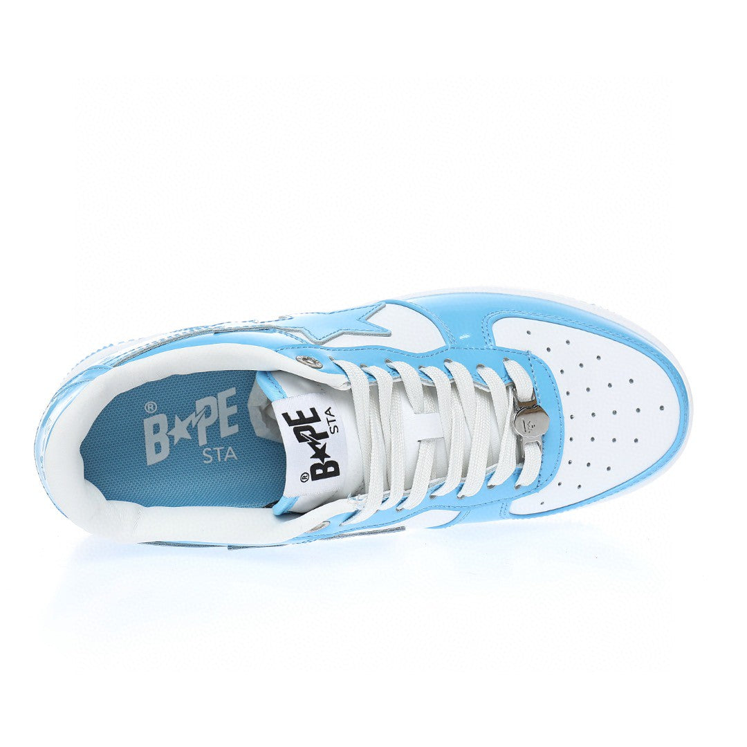 Bapesta Patent Leather Baby Blue