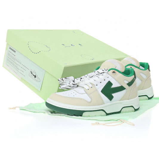 Off White Out Of Office Forest Green