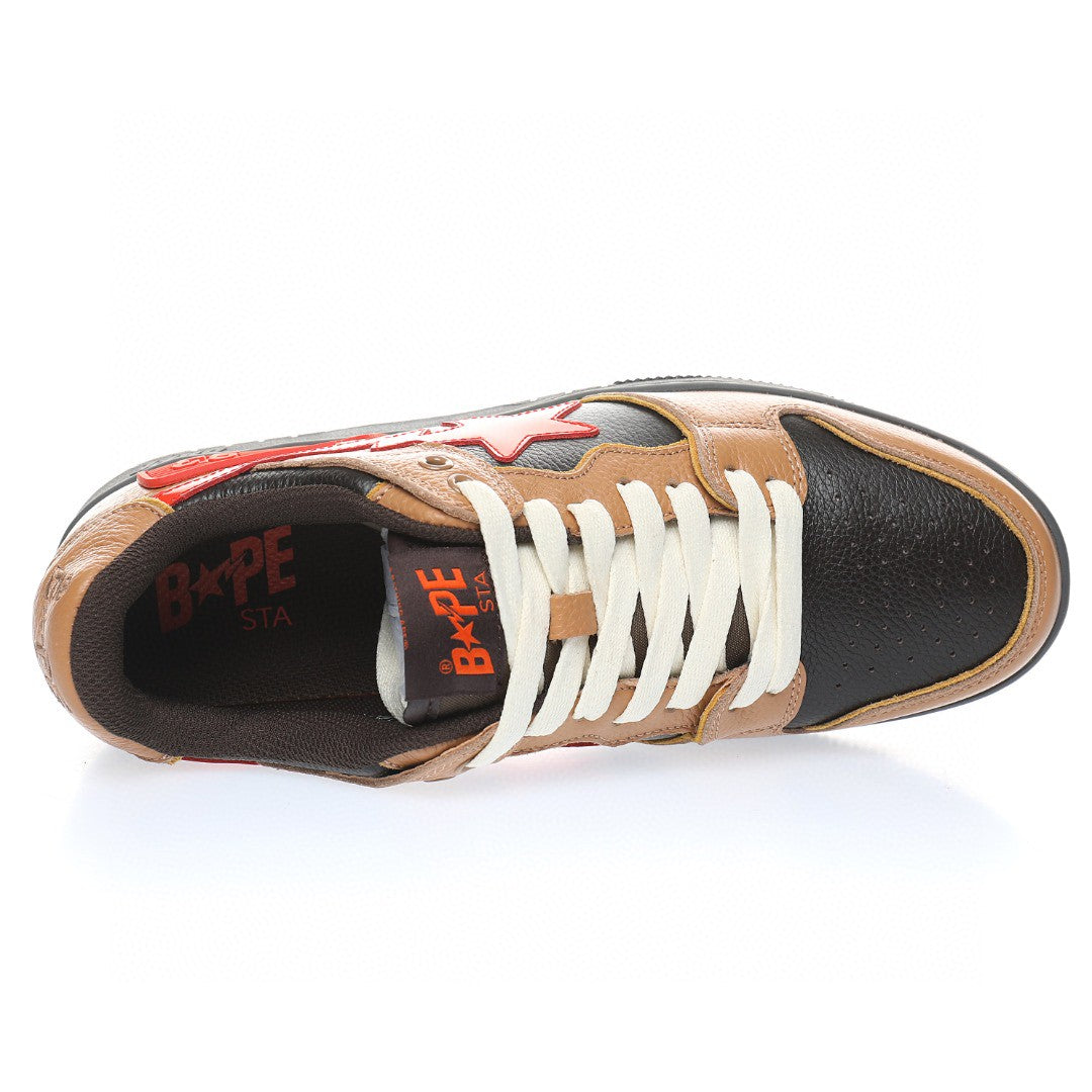 Bapesta Sk8 Sta Orange Camo