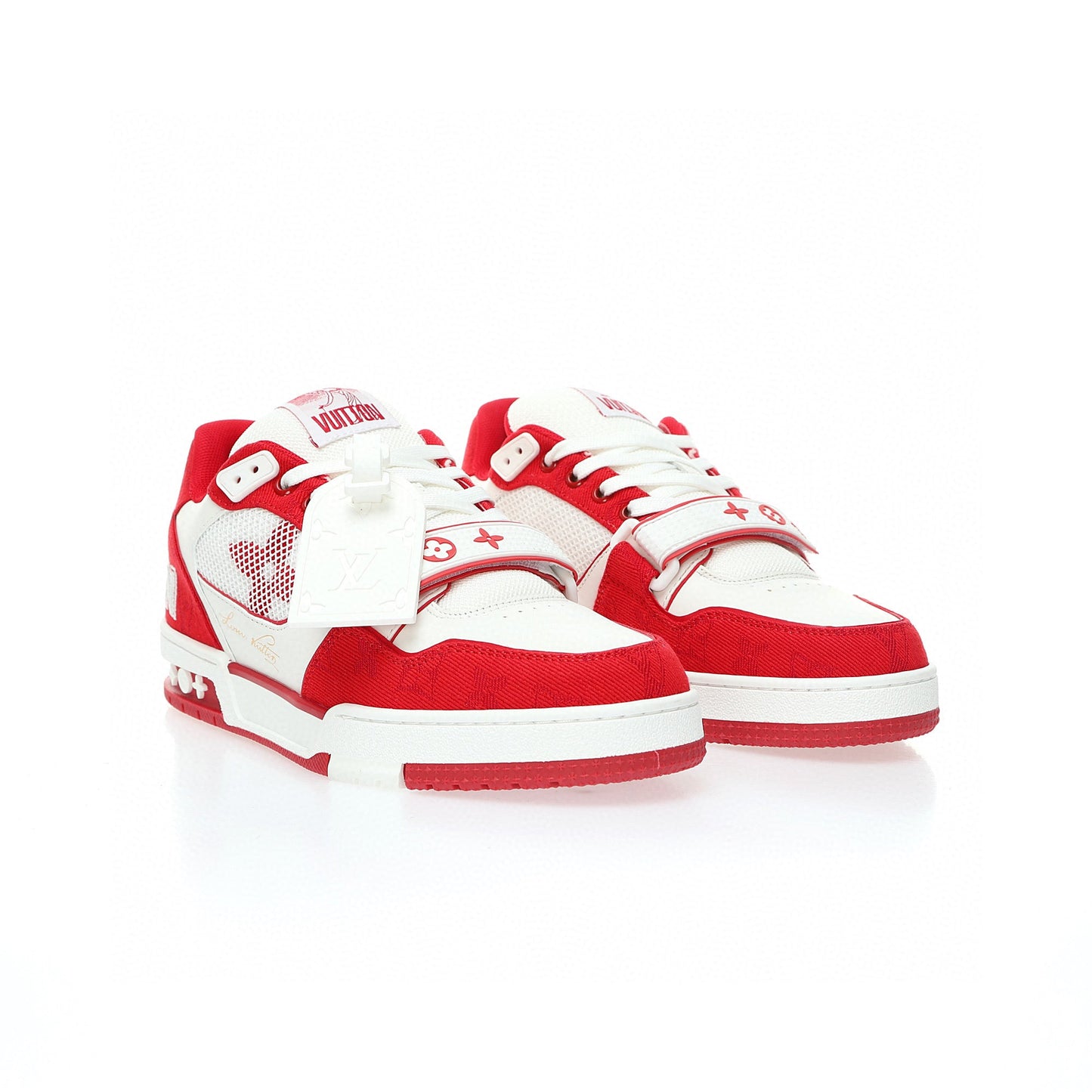 LV Red White Logo