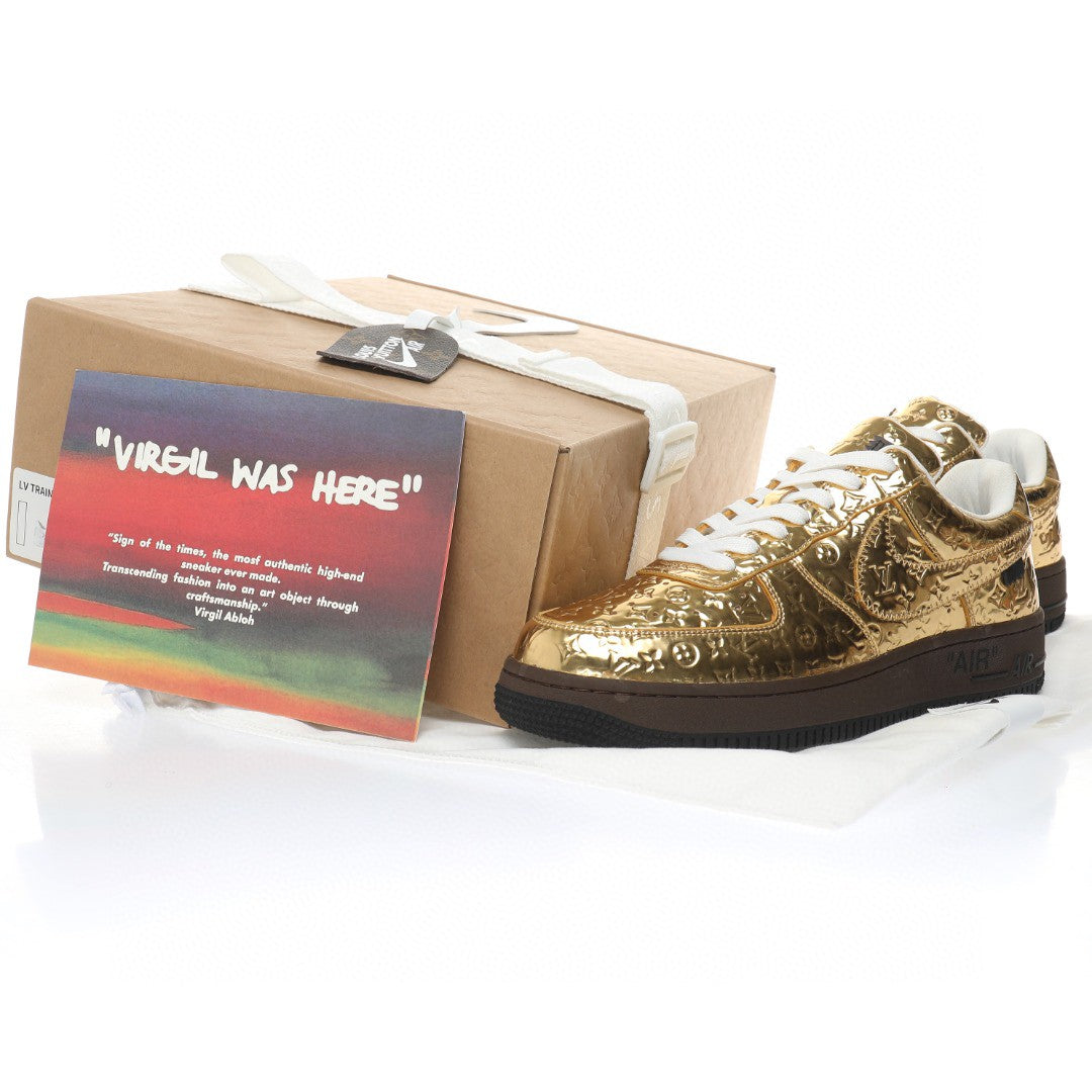 Af 1 x LV Metallic Gold