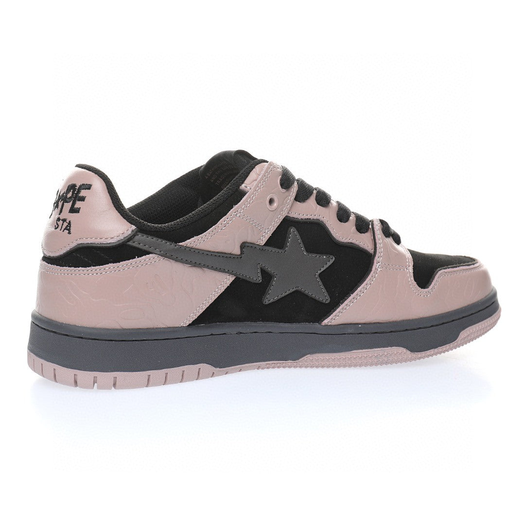 Bapesta Sk8 Sta Pink Black