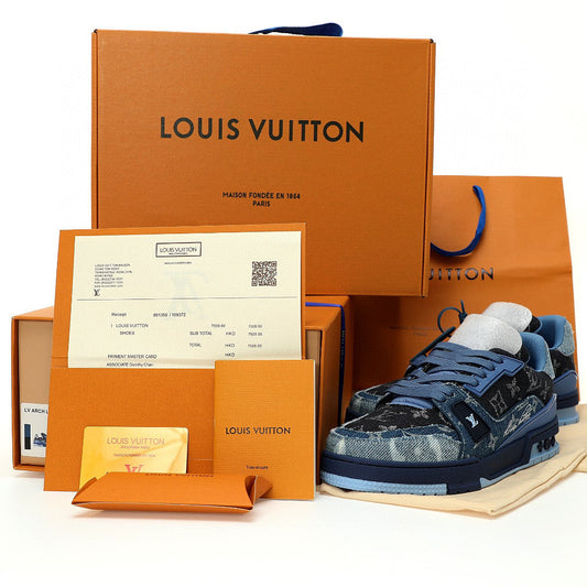 LV Trainer Dark Blue Monogram