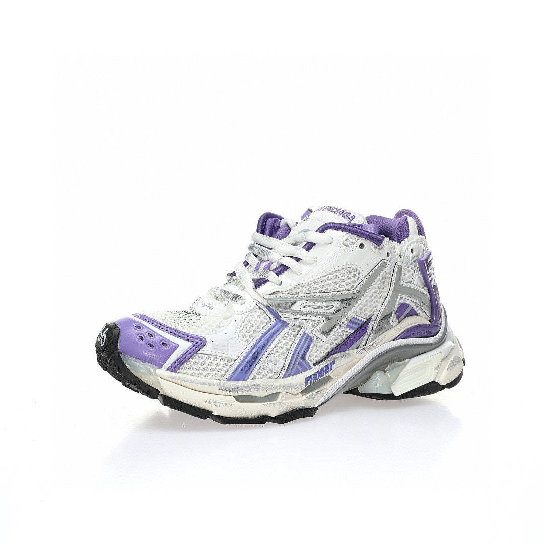 Balenciaga Runners White Purple