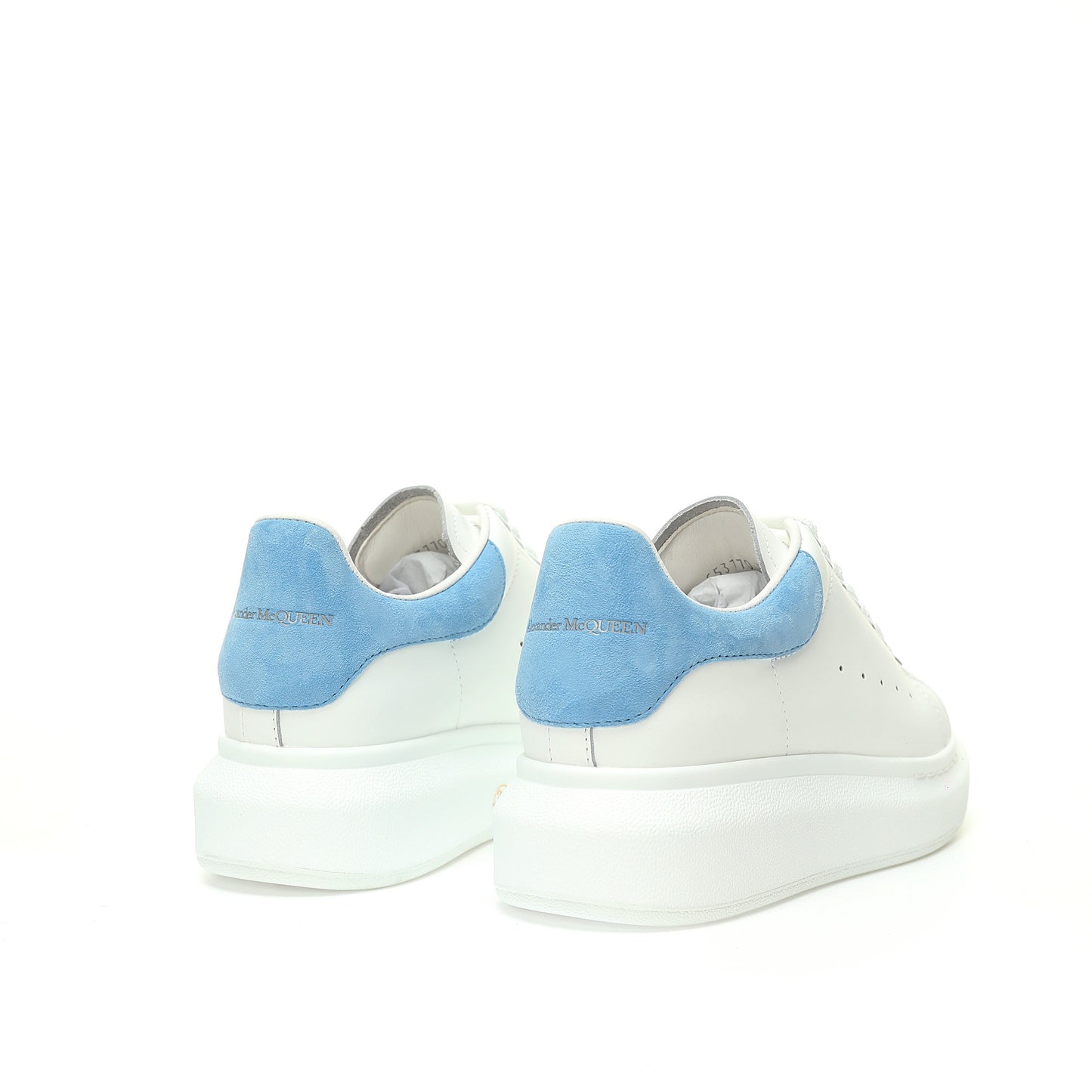 McQueen Blue Suede