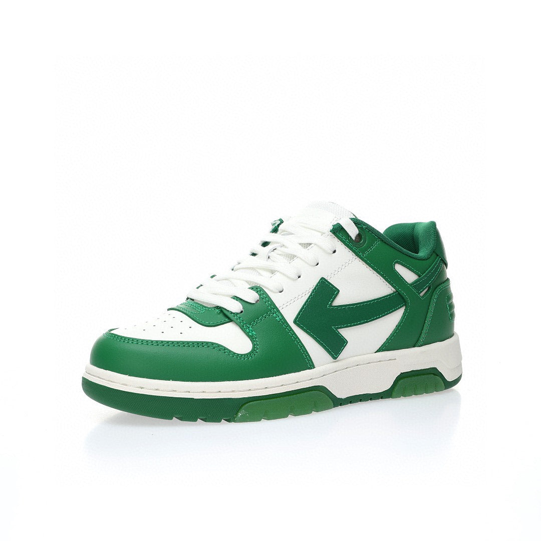 Off White Out Of Office Forest Green