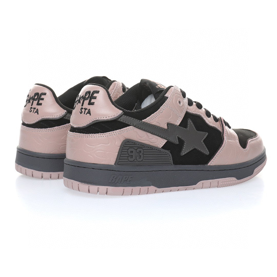 Bapesta Sk8 Sta Pink Black