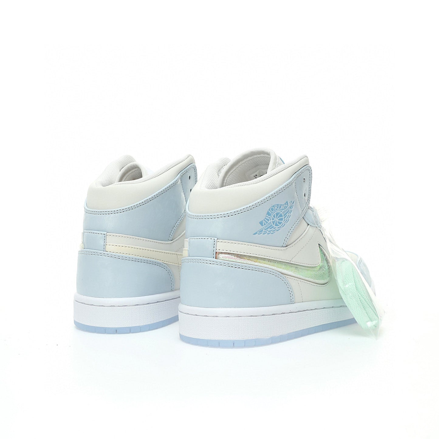 J1 Mid Glitter Swoosh