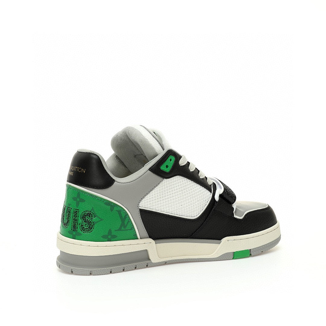 LV Trainer Sneaker Green