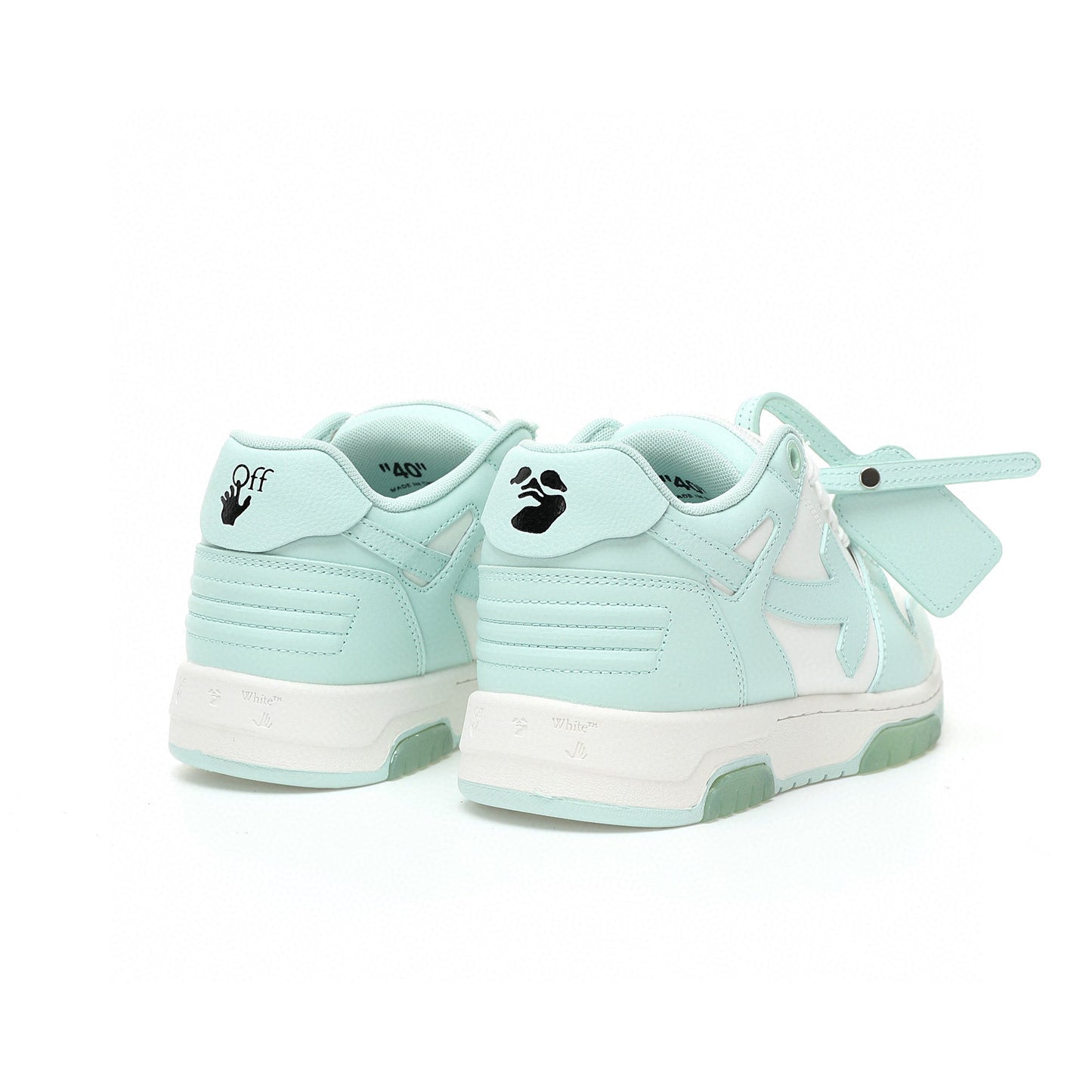 Off White Out Of Office Aqua Blue