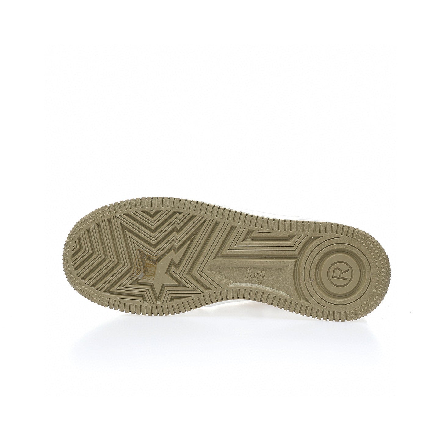 Bapesta Patent Leather Muddy Green