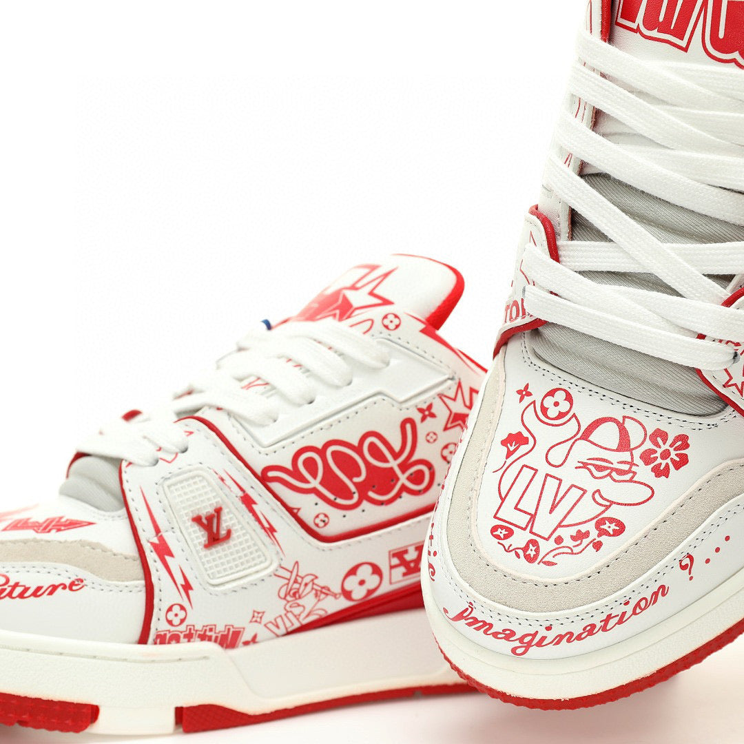 LV Trainer Red Doodle
