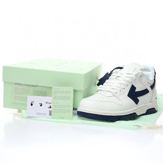 Off White Out Of Office Navy Arrow