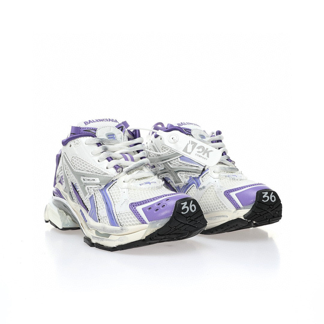 Balenciaga Runners White Purple